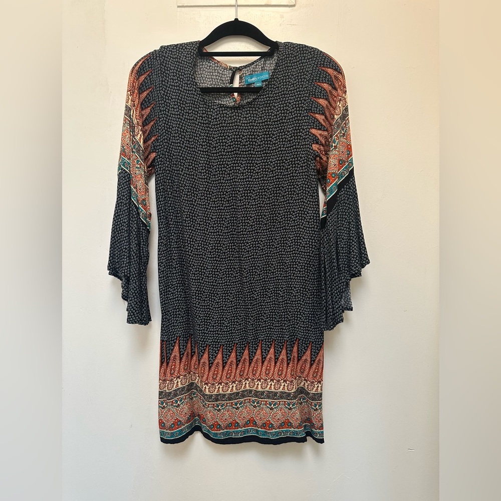 Boho mini dress